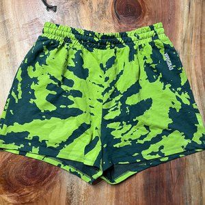 Gymshark Colour Burst Athletic Shorts Medium Cotton Drawstring H25